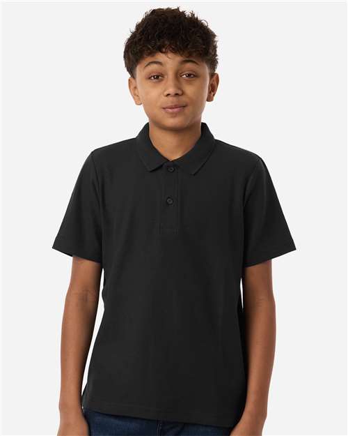 Youth Resolve CVC Performance Pique Polo - CORE365 - 16393