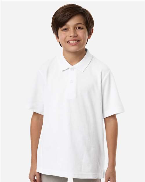 Youth Resolve CVC Performance Pique Polo - CORE365 - 16393