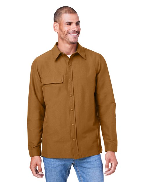 Unisex Flex Twill Overshirt Jacket - Harriton - M72