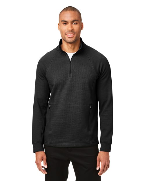 Men's Rhythm Waffle Quarter-Zip Pullover - North End - NE200