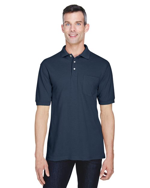 Men's Easy Blend™ Polo with Pocket - Harriton – M265P
