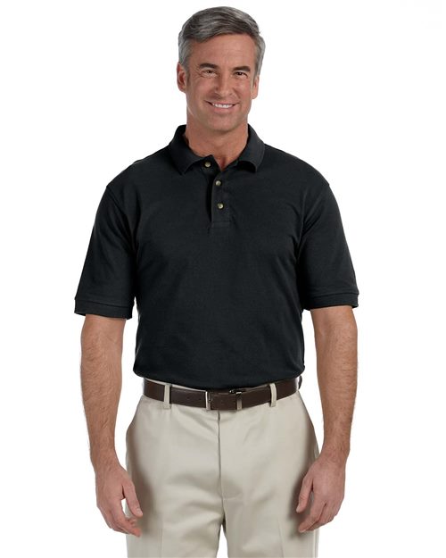 Men's Tall Cotton Pique Polo - Harriton – M200T