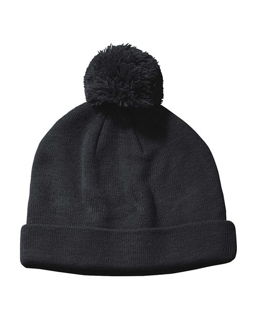 Pom Cuffed Beanie - Big Accessories – BX028