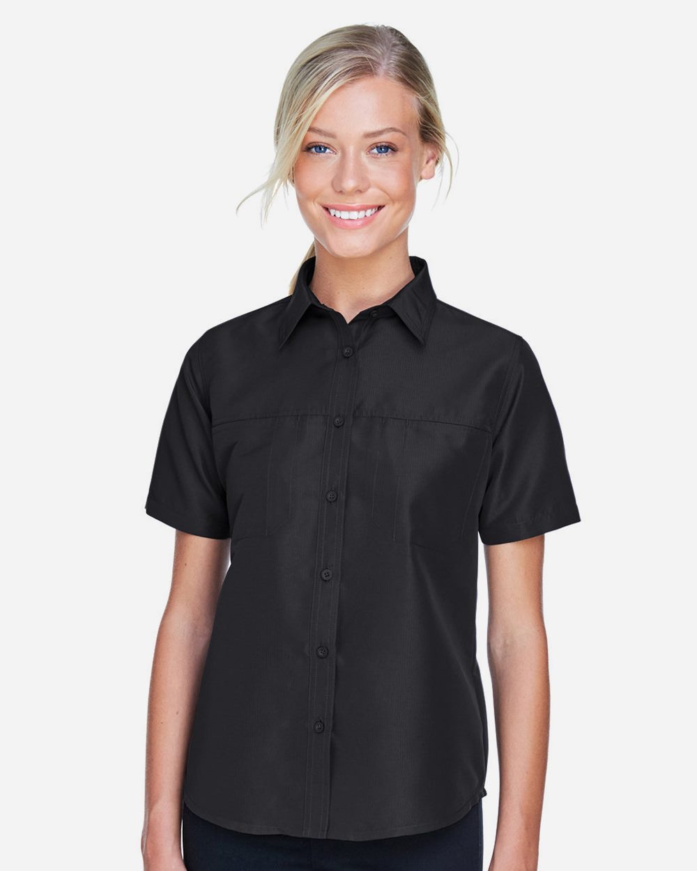 Women's Key West Short Sleeve Performance Staff Shirt - Harriton - M580W
