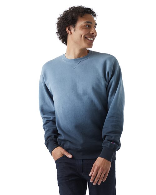 Unisex Dip Dye Crewneck Sweatshirt - Champion - CD400D