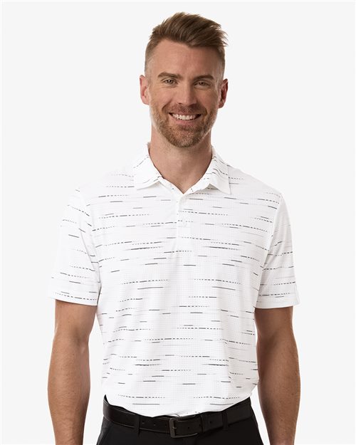 Men's Ultimate365 Mesh Glimmer Print Polo - Adidas – A2015