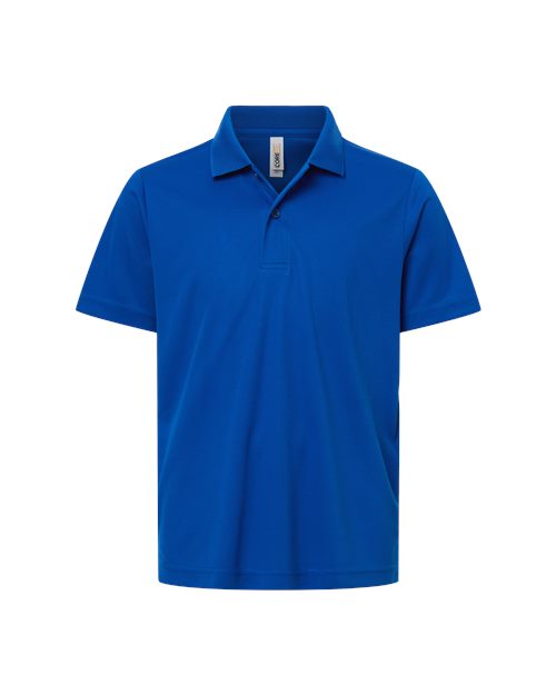 Youth Nova Performance Pique Polo - CORE365 - 16392