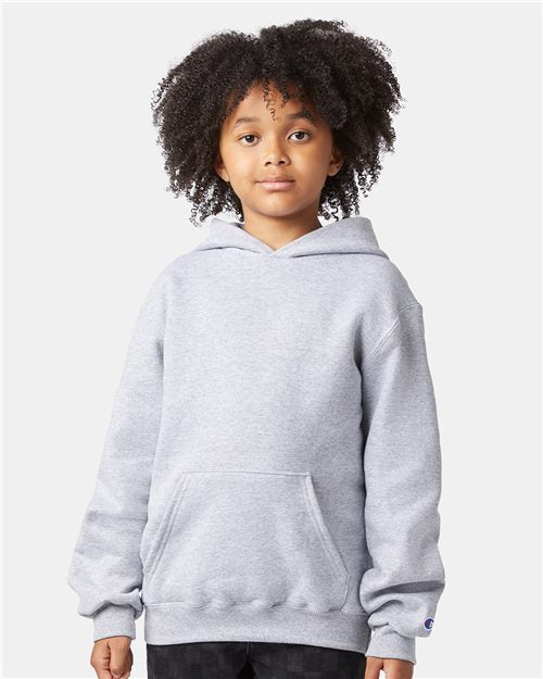 Youth Powerblend® Hooded Sweatshirt - Champion - S790