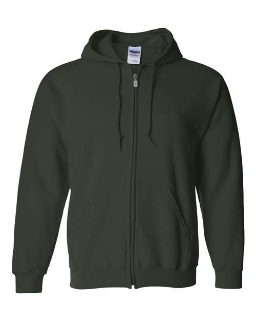 Unisex Heavy Blend™ Full-Zip Hooded Sweatshirt - Gildan - 18600