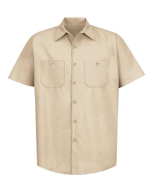 Men's Industrial Short Sleeve Work Shirt - Red Kap - SP24