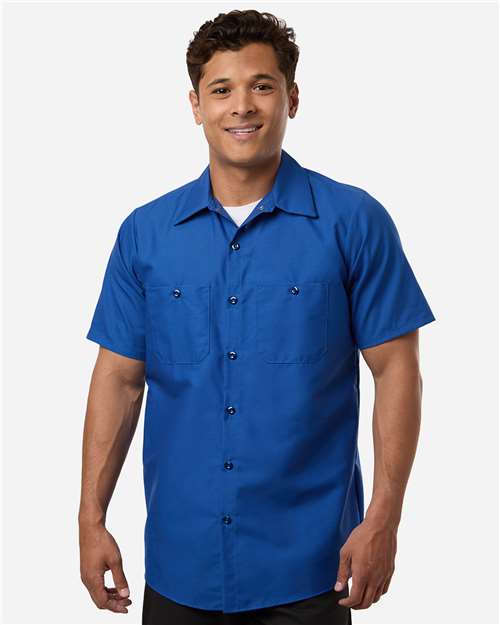 Men's Industrial Short Sleeve Work Shirt - Red Kap - SP24