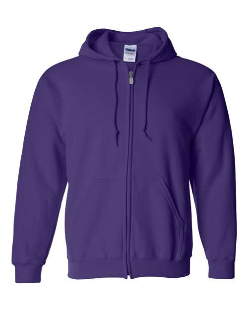 Unisex Heavy Blend™ Full-Zip Hooded Sweatshirt - Gildan - 18600