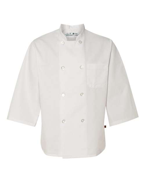 Three-Quarter Sleeve Chef Coat - Chef Designs - 0402