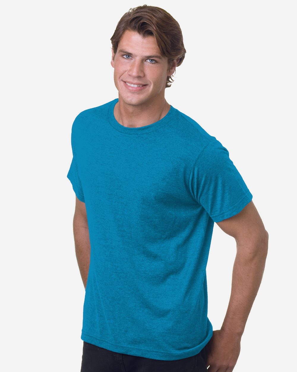 Unisex USA-Made 50/50 Fine Jersey T-Shirt - Bayside - 5010
