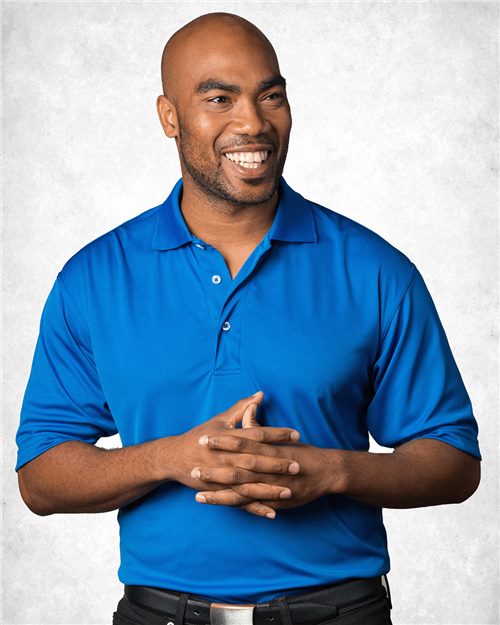 Men’s professional work polo shirt front