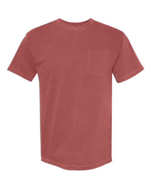 Unisex Garment-Dyed Heavyweight Pocket T-Shirt - Comfort Colors - 6030