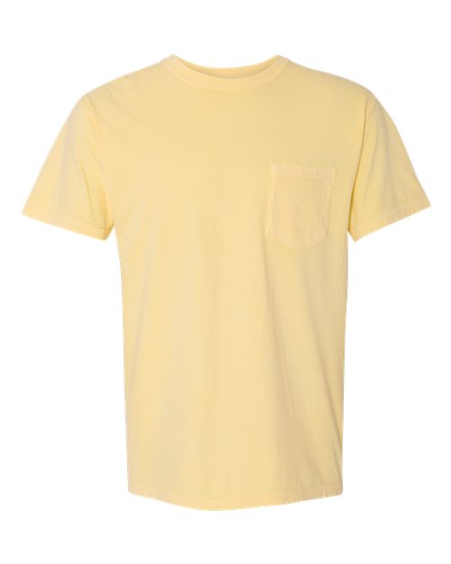 Unisex Garment-Dyed Heavyweight Pocket T-Shirt - Comfort Colors - 6030