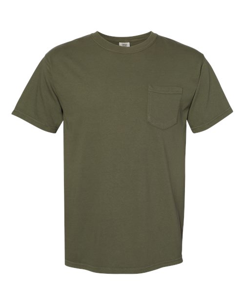 Unisex Garment-Dyed Heavyweight Pocket T-Shirt - Comfort Colors - 6030