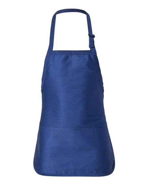 Full-Length Apron with Pouch Pocket - Q-Tees - Q4250