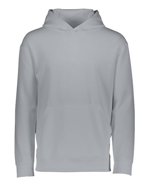 Youth Wicking Fleece Hooded Sweatshirt - Augusta Sportswear - 5506