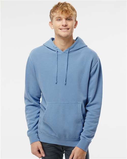 Unisex Midweight Pigment-Dyed Hooded Sweatshirt - Independent Trading Co. - PRM4500