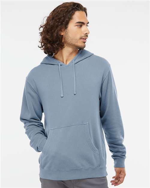Unisex Midweight Pigment-Dyed Hooded Sweatshirt - Independent Trading Co. - PRM4500