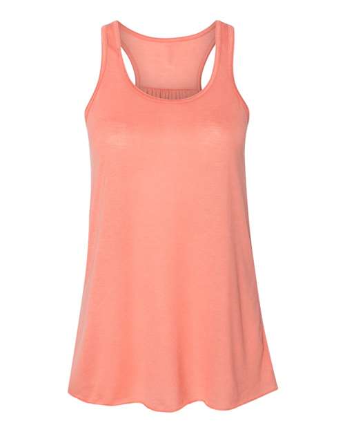 Women's Flowy Racerback Tank - BELLA + CANVAS - 8800