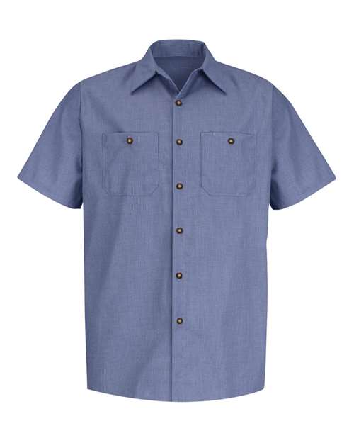 Men's Industrial Short Sleeve Work Shirt - Red Kap - SP24