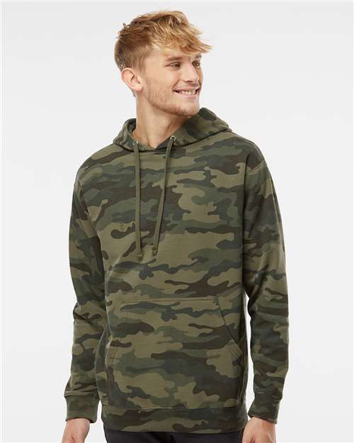 Unisex Midweight Hooded Sweatshirt - Independent Trading Co. - SS4500