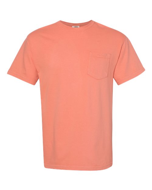 Unisex Garment-Dyed Heavyweight Pocket T-Shirt - Comfort Colors - 6030