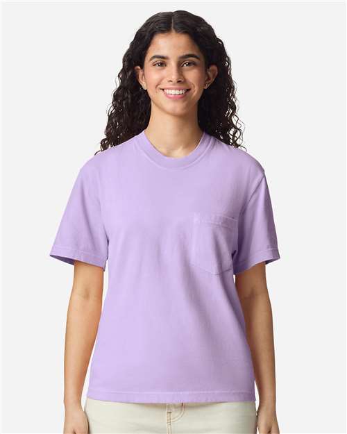 Unisex Garment-Dyed Heavyweight Pocket T-Shirt - Comfort Colors - 6030