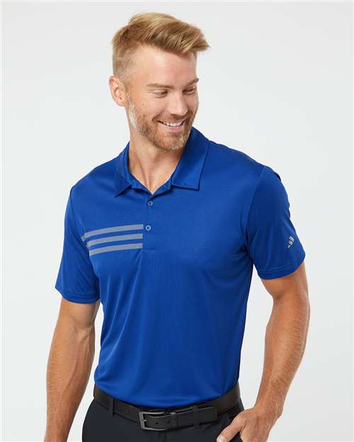 Men's 3-Stripes Chest Polo - Adidas – A324