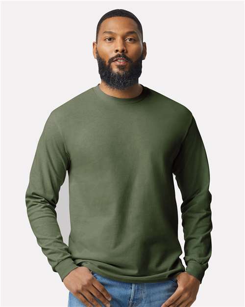 Unisex Heavy Cotton™ Long Sleeve T-Shirt - Gildan - 5400