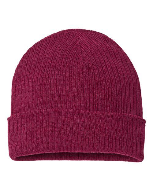 Sustainable Rib Cuffed Beanie - Atlantis Headwear - RIO
