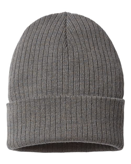 Sustainable Rib Cuffed Beanie - Atlantis Headwear - RIO
