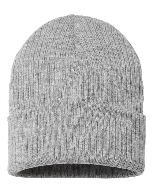 Sustainable Rib Cuffed Beanie - Atlantis Headwear - RIO