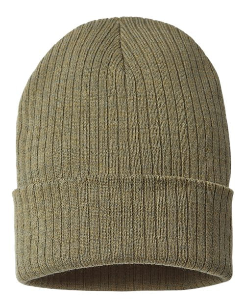 Sustainable Rib Cuffed Beanie - Atlantis Headwear - RIO