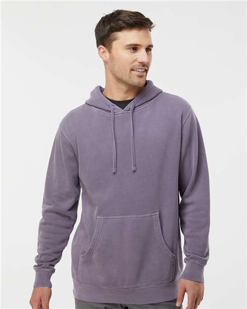 Unisex Midweight Pigment-Dyed Hooded Sweatshirt - Independent Trading Co. - PRM4500