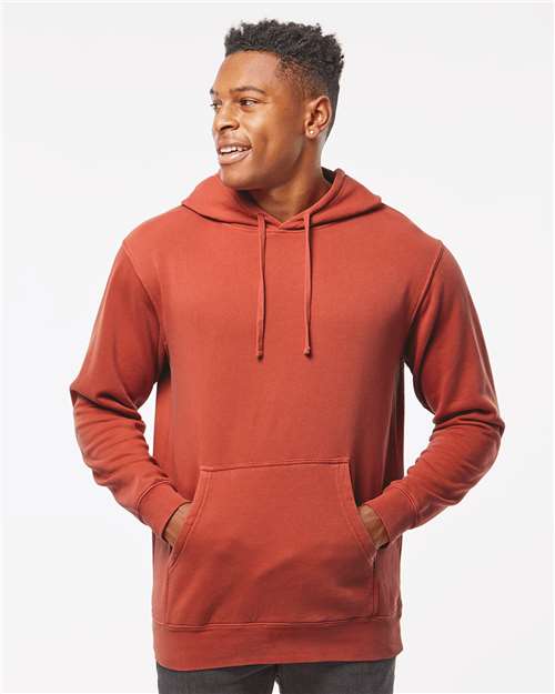 Unisex Midweight Pigment-Dyed Hooded Sweatshirt - Independent Trading Co. - PRM4500