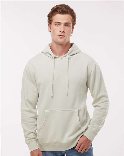 Unisex Midweight Pigment-Dyed Hooded Sweatshirt - Independent Trading Co. - PRM4500