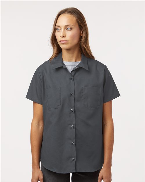 Women's Industrial Short Sleeve Work Shirt - Dickies - 5350