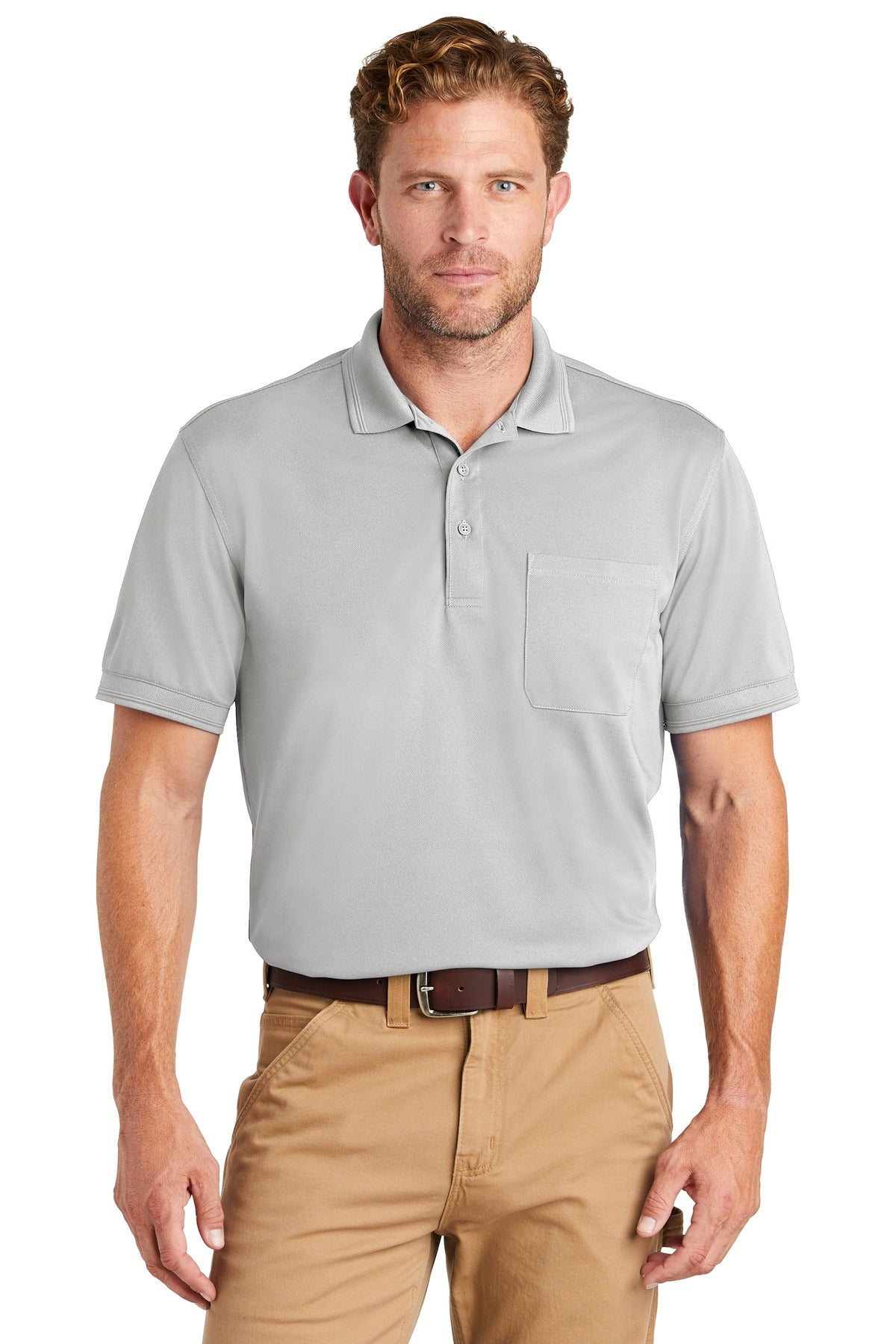 CornerStone ® Industrial Snag-Proof Pique Pocket Polo. CS4020P - CS4020P