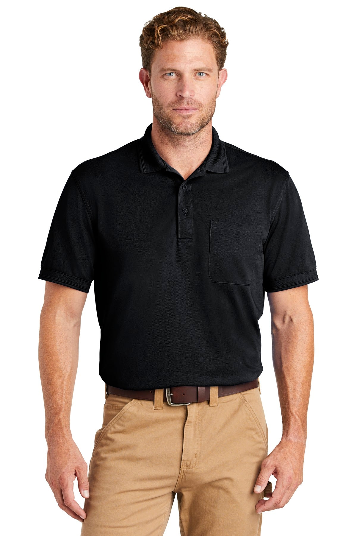 CornerStone ® Industrial Snag-Proof Pique Pocket Polo. CS4020P - CS4020P