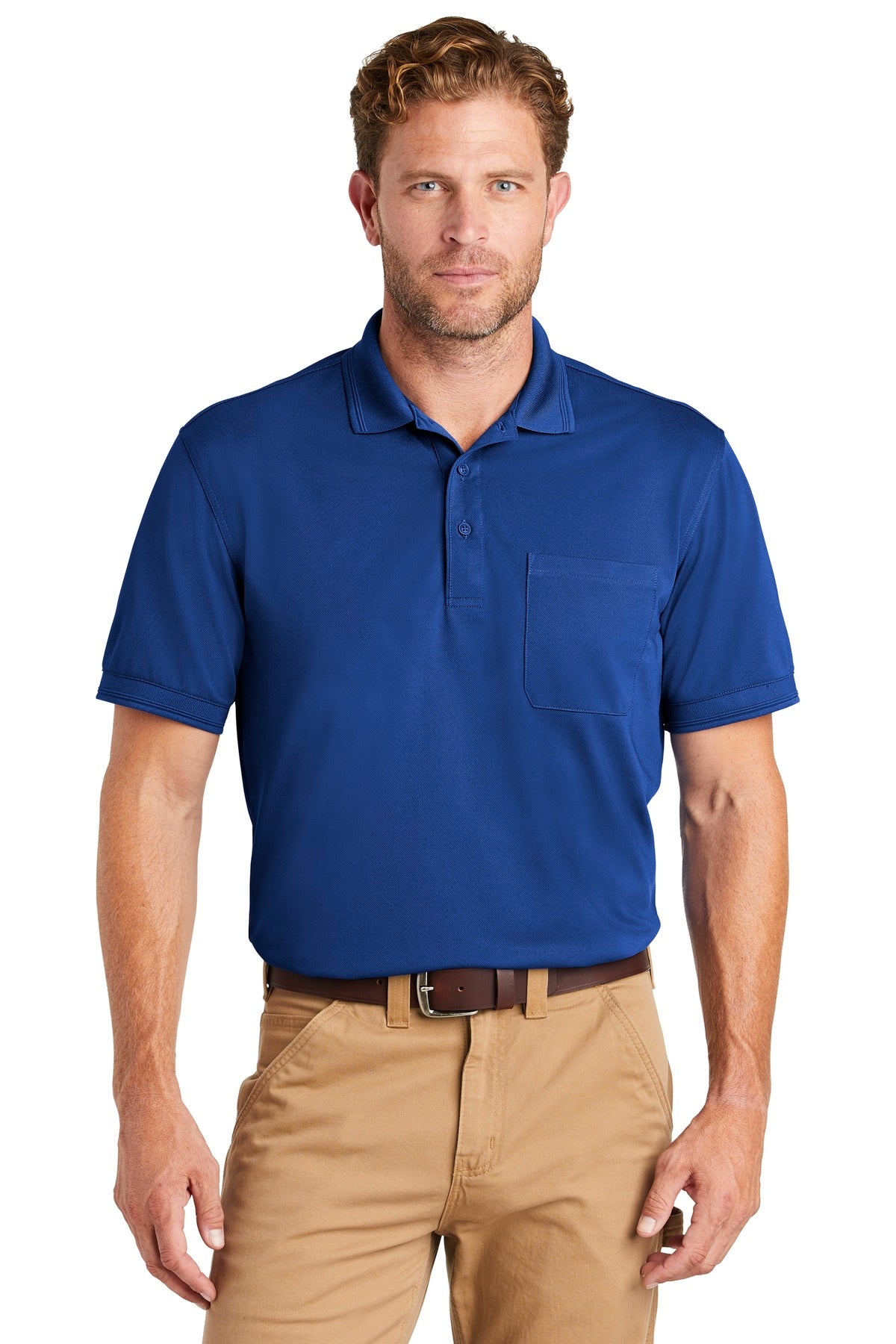 CornerStone ® Industrial Snag-Proof Pique Pocket Polo. CS4020P - CS4020P