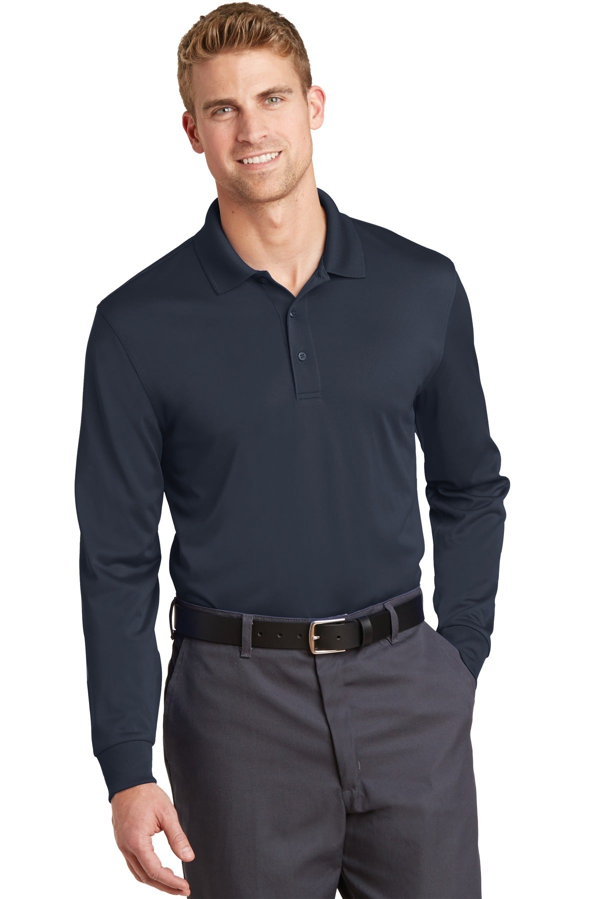 CornerStone ® Select Snag-Proof Long Sleeve Polo. CS412LS - CS412LS