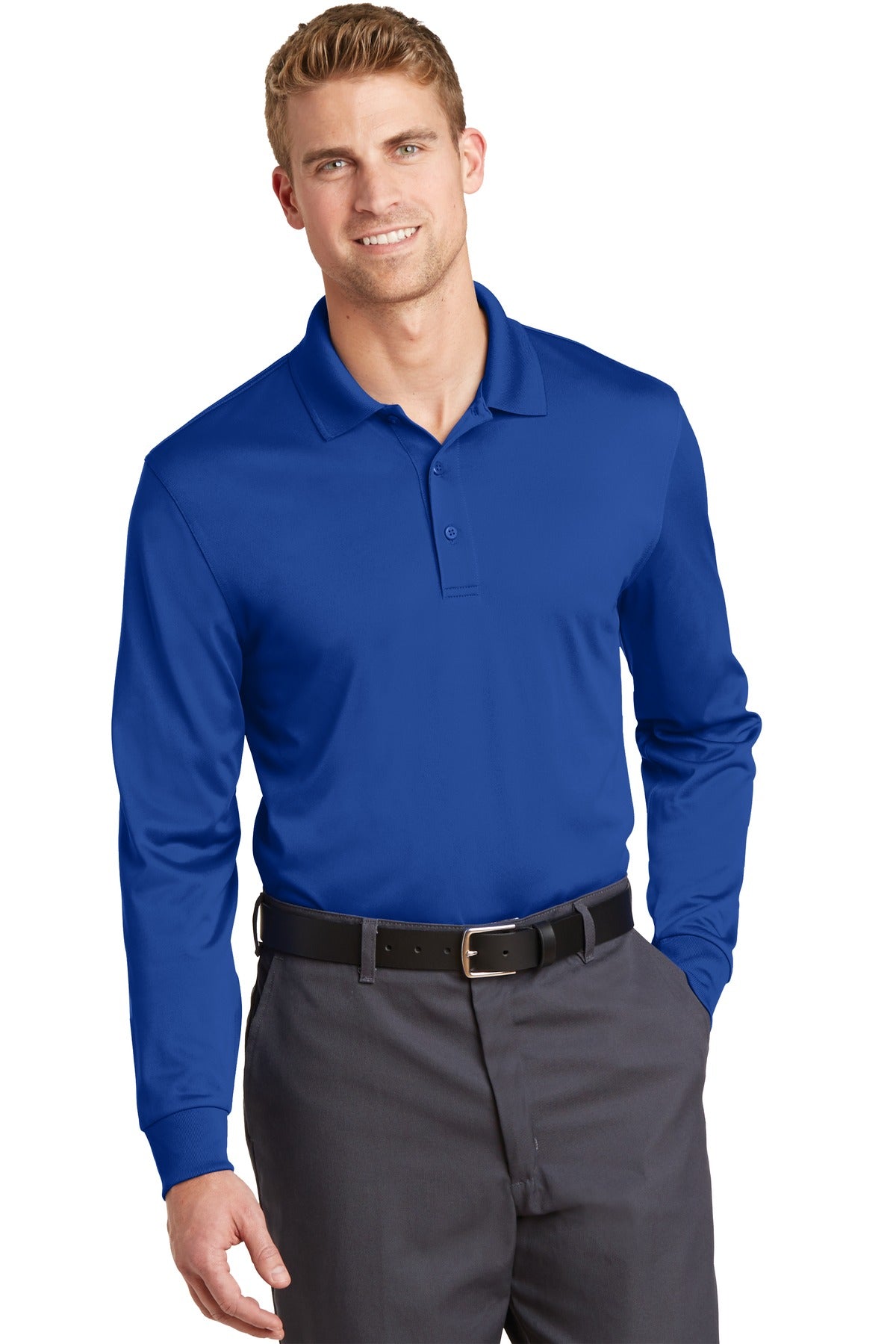 CornerStone ® Select Snag-Proof Long Sleeve Polo. CS412LS - CS412LS