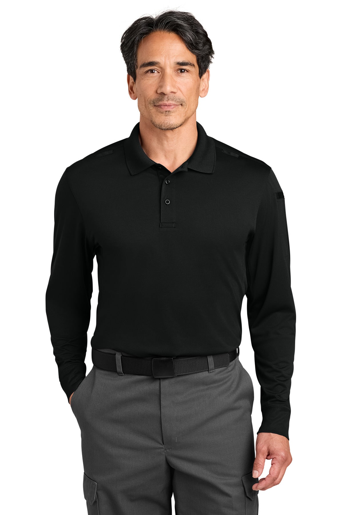 CornerStone ® Workwear Pro Tactical Long Sleeve Polo CS452LS
