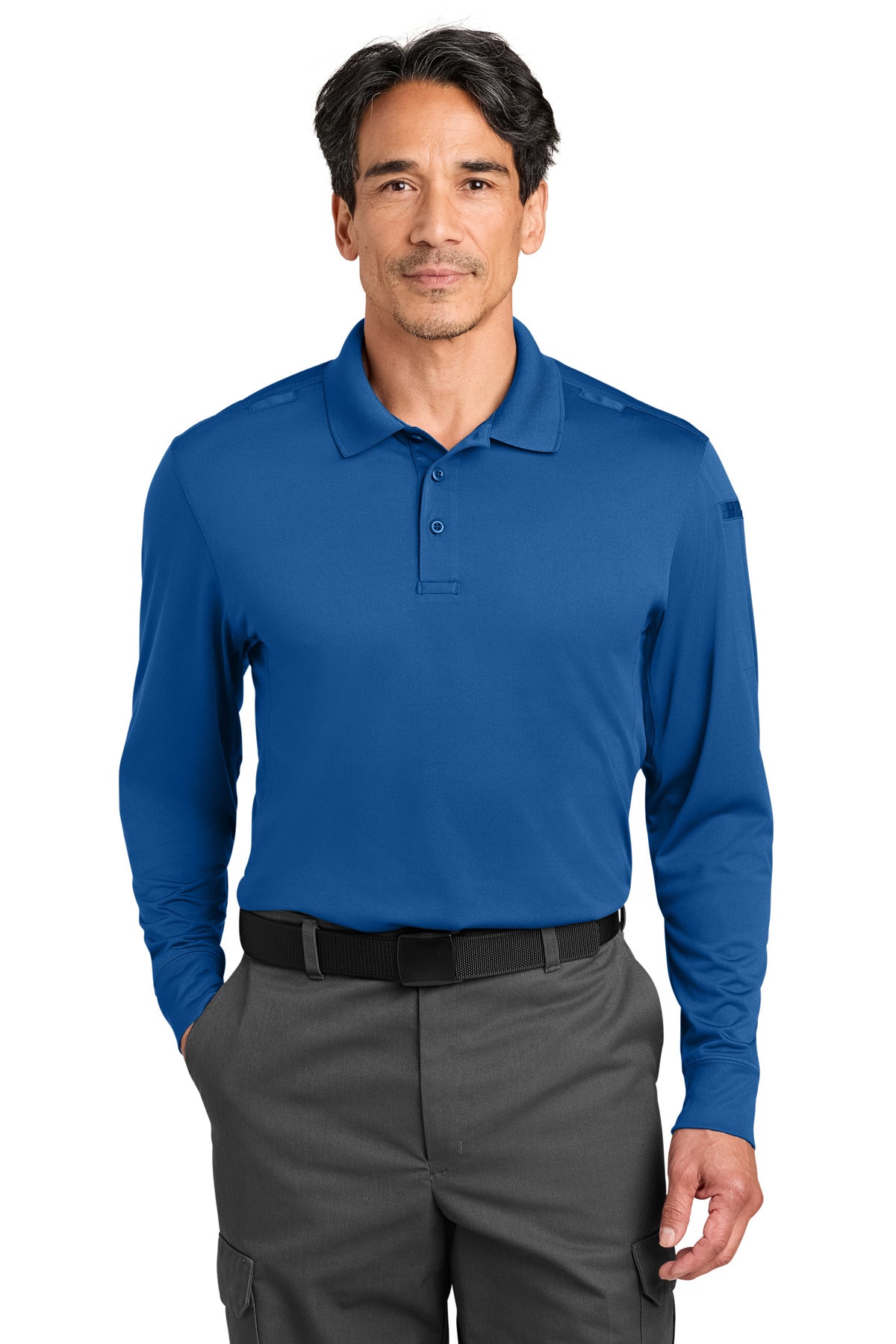 CornerStone ® Workwear Pro Tactical Long Sleeve Polo CS452LS - CS452LS