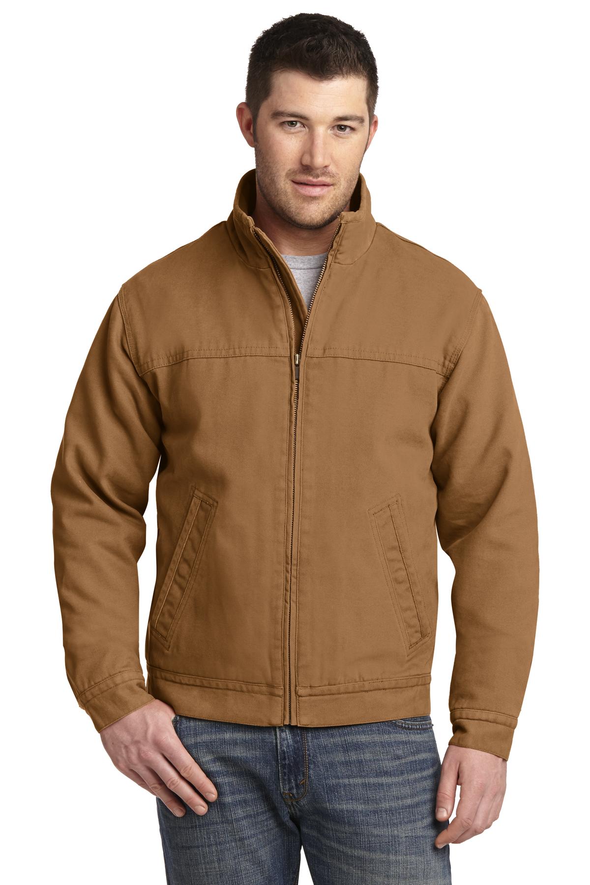 CornerStone ® Washed Duck Cloth Flannel-Lined Work Jacket. CSJ40
