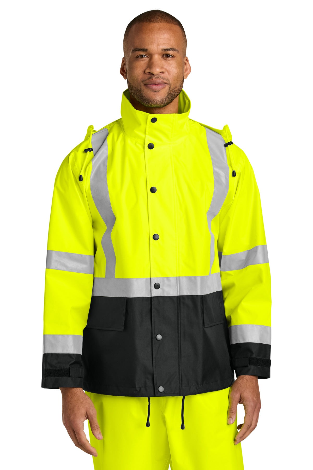 CornerStone ® ANSI 107 Class 3 Rain Jacket CSJ504